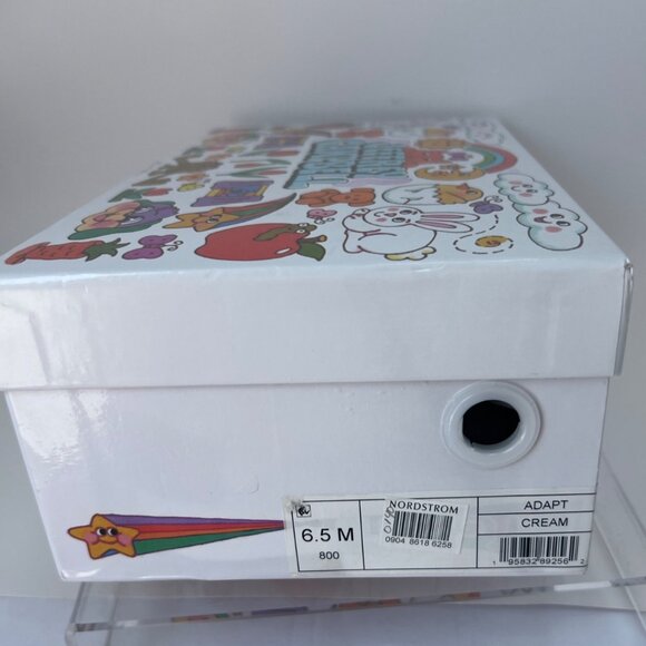 Jeffrey Campbell Adapt Sandals Slingback Cream Block Heel Sandals Size 6.5 - Picture 12 of 12